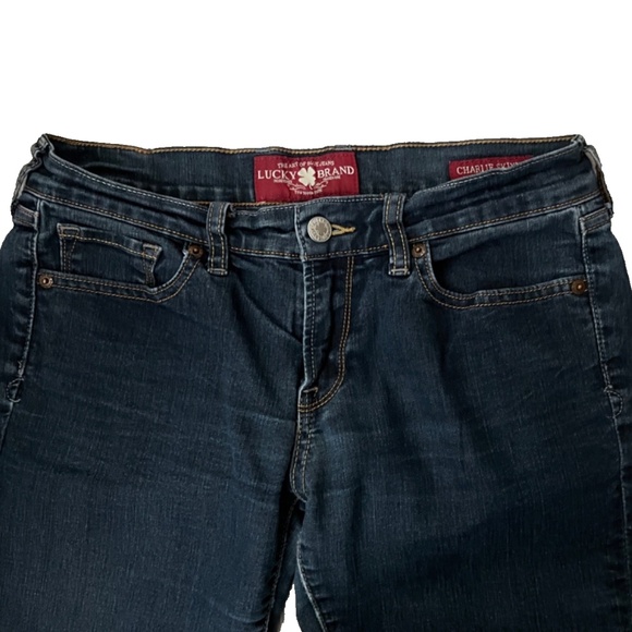 Lucky Brand Women's Charlie Skinny Jeans Size 4/27 - Picture 4 of 15
